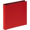 Walther fotoalbum Fun Červená 30x30 cm 100 čiernych strán
