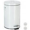 Kôš na odpadky Relaxdays 3 l biely