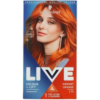 Schwarzkopf Live Colour + Lift L74 vibrant orange od 6,29 € - Heureka.sk