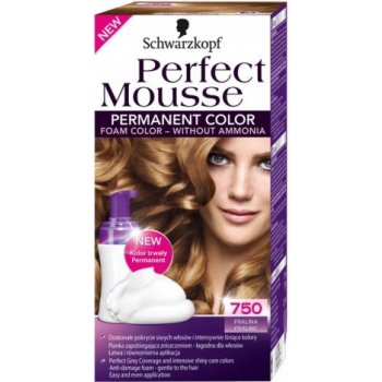 Schwarzkopf Perfect Mousse Inovatívna farbiaca pena na vlasy 750 pralinka