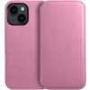 Obal DUAL POCKET Book Xiaomi Redmi 14C/POCO C75 light pink