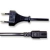 Manhattan 339100 napájací kábel Čierna 1,8 m CEE7/16 C7 zviazané (339100)