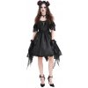 Devil Fashion šaty Black Gothic Off-the