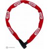 ABUS 8800/120 reťazový zámok, 1 200 mm/7 mm, červená 2.0