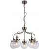 Candellux Luster na reťazi BALLET 5xE27/40W/230V matný chróm CA0645 + záruka 3 roky zadarmo + záruka 3 roky zadarmo