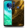 Picasee silikónový prehľadný obal pre Motorola Moto G8 - Black
