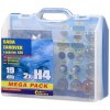 Žiarovky 12V servisný box MEGA H4 + H4 + poistky