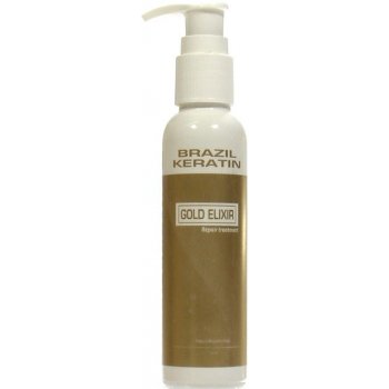 Brazil Keratin Gold Elixir Repair Teatment regeneračna keratinová starostlivosť 50 ml