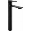 Rea Storm, vysoká umývadlová batéria h-295, čierna matná, REA-B9988
