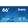 iiyama LH8665UHSB-B1 oznamovací displej Dizajn stánku 2,18 m (86