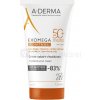 A-DERMA Exomega Control Slnečný emolienčný krém SPF50+ 150 ml opaľovací krém
