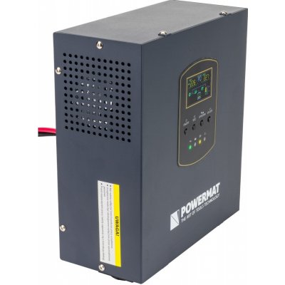POWERMAT PM-UPS-800MV Záložný zdroj s LCD displejom pre PC, servery, ochrana (UPS) 800VA / 500W