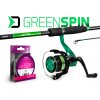Prívlačový set Delphin GreenSPIN 210 cm