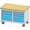 mobilná dílenský stôl, 81 x 120 x 70 cm