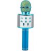 Verk 01377 Karaoke Bluetooth mikrofón 1800mAh modrá
