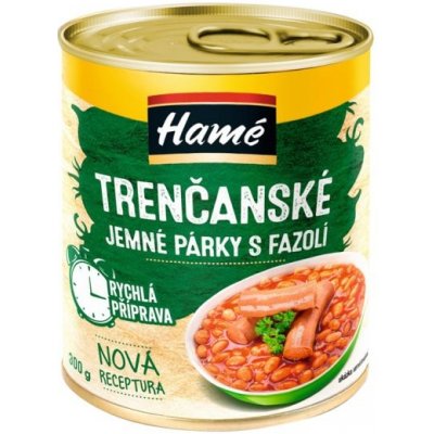 Hamé Trenčianske jemné párky s fazuľou 300 g