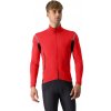 Castelli Perfetto RoS 2 Jacket, Red/ Silver reflex Veľkosť: M Pánska bunda do daždivých a veterných podmienok