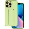 Tel Protect Kožený kryt so stojanom pre Iphone 11 Pro Mint