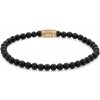 Rebel & Rose Bracelet Black Velvet RR-40108-G-XS ladies