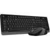 Set klávesnice a myši A4tech FG1010 FSTYLER Grey - CZ (FG1010GREY)