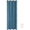Záves OCTAVIA na krúžkoch modrý 140x250cm