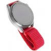 Nylonový remienok FIXED Nylon Strap so šírkou 20mm pre smartwatch, červený