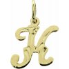 Zlatý prívesok písmeno 