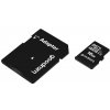 Pamäťová karta Micro SD 16 GB s adaptérom - čierna