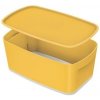 Leitz Úložný box s vekomMyBox, veľkosť S teplý žltý