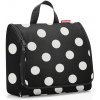 Toaletná taštička Reisenthel Toiletbag XL Dots white