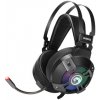 Marvo HG9015G, slúchadlá s mikrofónom, drôtováčierna, 7.1 (virtuálne), USB