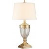 Elstead Quoizel QZ-DENNISON-BB - Stolná lampa DENNISON 1xE27/60W/230V zlatá ED0660 + záruka 3 roky zadarmo + záruka 3 roky zadarmo