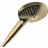 Hansgrohe Raindance Select S - Sprchová hlavica, 3 prúdy, EcoSmart, leštený vzhľad zlata - 26515990