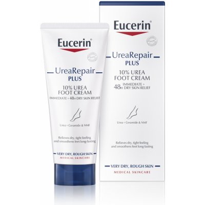 Eucerin 10% Urea Foot Cream regeneračný krém na nohy 10 % Urea 100 ml od  9,79 € - Heureka.sk