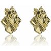 Marc Malone Fashion pozlátené náušnice z ocele MCE24015G
