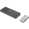 SpeaKa Professional SP-HDA-300 2 + 1 port Prepínač HDMI UHD 4K @ 60 Hz; SP-10461508