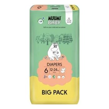 MUUMI BABY Big Pack 6 JUNIOR 12-24 kg 54 ks