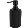 TENDANCE Dávkovač mydla Issard, čierna, 230 ml