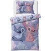 DETSKÁ POSTEĽNÁ BIELIZEŇ 160X200 LILO A STITCH PRE MLÁDEŽ BAVLNA 70X80 DISNEY