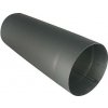 Rúra HS 0250/120/1,5 mm s čistiacim otvorom , dymovod, oceľová hrubostenná dymová rúra