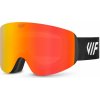 Lyžiarske a snowboardové okuliare VIF SKI & SNB Black x Fire Red