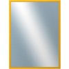 DANTIK - Zrkadlo v rámu, rozmer s rámom 60x80 cm z lišty PERLA žltá lesklá (2880)