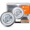 LED lampa Podskrinková nábytková okrúhla chrómová 7000K 6,7cm LEDVANCE