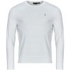 Polo Ralph Lauren svetre Pull Col Rond En Pima Coton biela