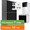 Ecoprodukt On-grid Huawei 7kWp + Tepelné čerpadlo Daikin Altherma 3 RF 10kW