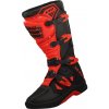 LS2 RAPTOR BLACK RED motokrosové čižmy 39