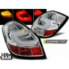 Tuning-tec Zadné svetlá LED BAR CHROME pasuje na SKODA FABIA II 07-06.14