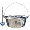 Perfect Cauldron kotlík na guláš nerez 1,2 mm 15 l INOX, Perfect Cauldron pokrievka nerez 41 cm INOX, naberačka nerez INOX