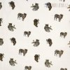 Bavlnený popelín s leopardami, digitálna tlač 1 m