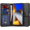 Púzdro Tech-Protect Wallet Xiaomi Poco M4 Pro 4G, čierne